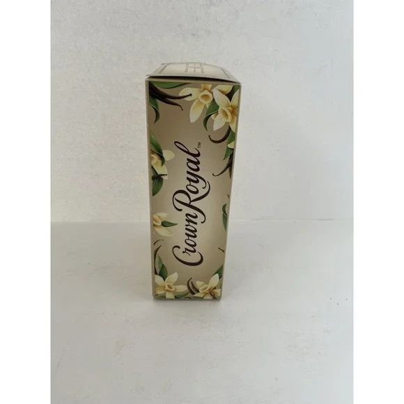 Crown Royal VANILLA Decanter Bag & Box EMPTY Soft Beige Bag + Bottle Box w Logos - Picture 11 of 12